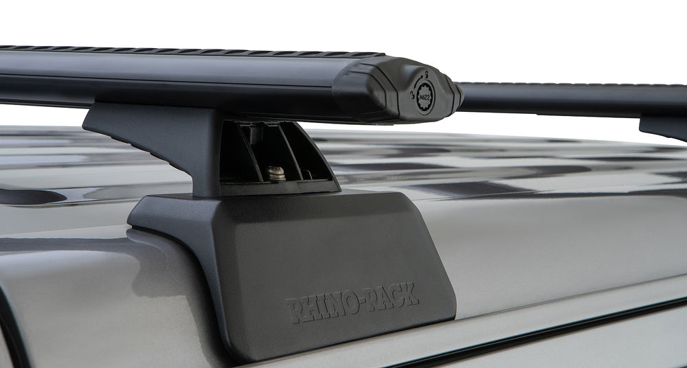 Rhino-Rack Vortex RCL 3 Bar Backbone Roof Rack JEEP Wrangler JL 18-24