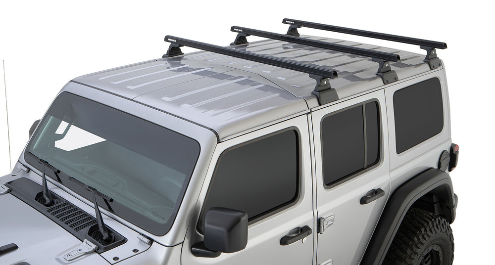 Rhino-Rack Heavy Duty RLT600 Backbone Roof Rack JEEP Wrangler JL18-24