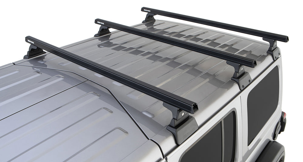 Rhino-Rack Heavy Duty RLT600 Backbone Roof Rack JEEP Wrangler JL18-24