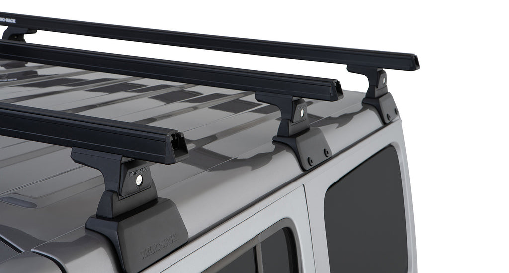 Rhino-Rack Heavy Duty RLT600 3 Bar Backbone Roof Rack for JEEP Wrangler JL 2018 to 2022