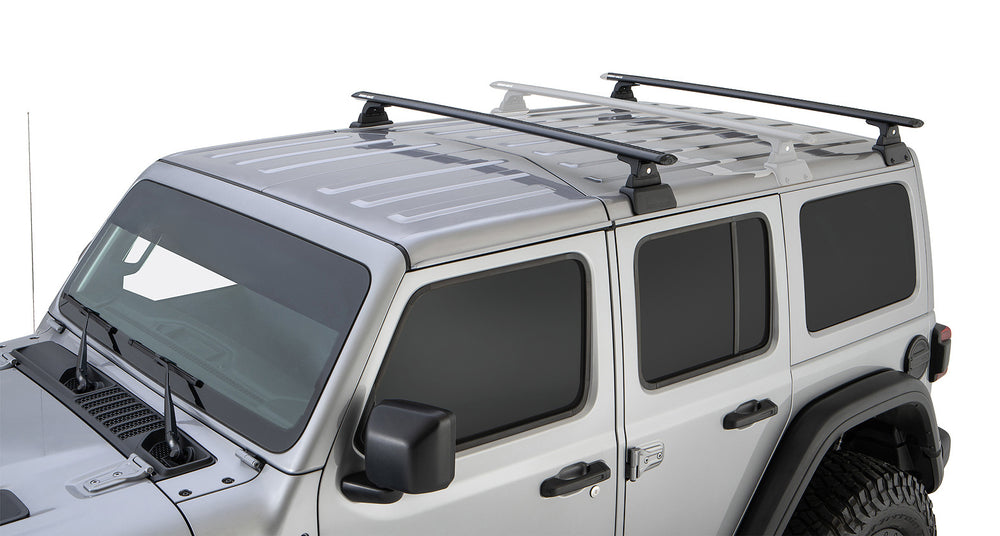 Rhino-Rack Vortex RLT600 2 Bar Backbone Roof Rack Jeep Wrangler JL 18-24