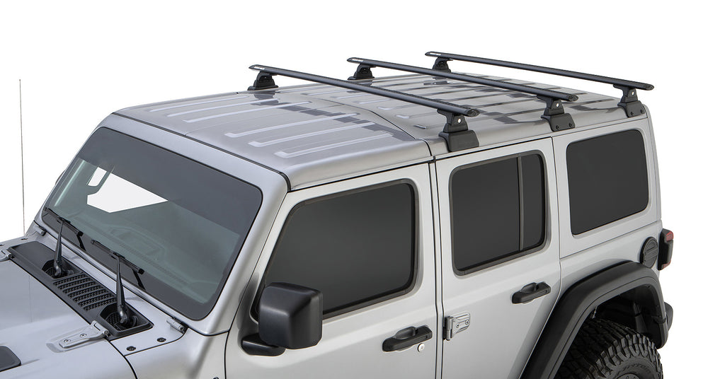 Rhino-Rack Vortex RLT600 3 Bar Backbone Roof Rack Jeep Wrangler JL 18-24