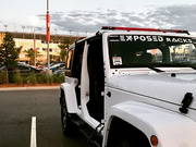 Jeep Wrangler Exposed Racks 9705 No Drill Hard Top Compatible