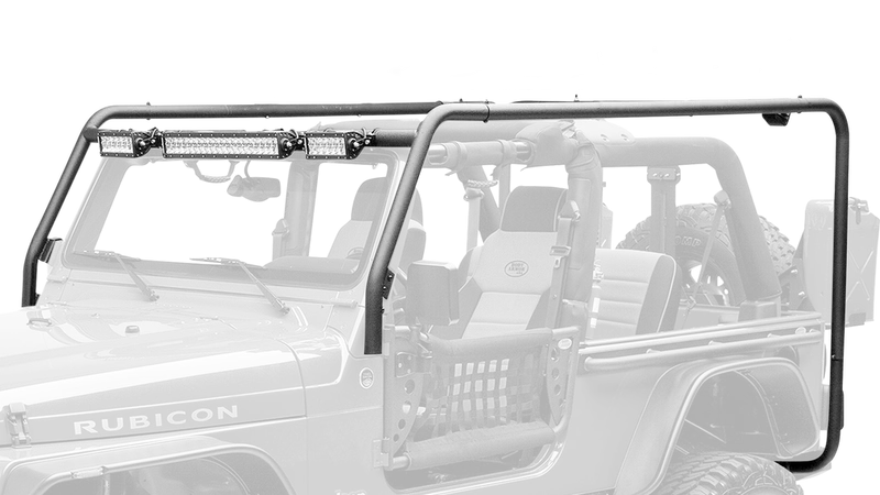 Body Armor 4x4 Cargo Roof Rack for Jeep Wrangler JK 2007-2018