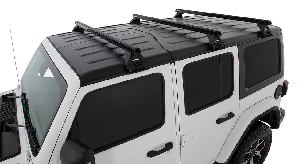 Rhino-Rack Heavy Duty RL110 3 Bar Roof Rack Jeep Wrangler JL 18-24