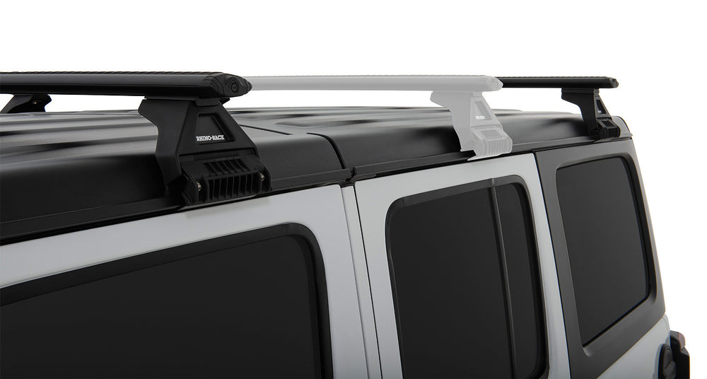 Rhino-Rack Vortex RL110 2 Bar Roof Rack Jeep Wrangler JL & Gladiator JT