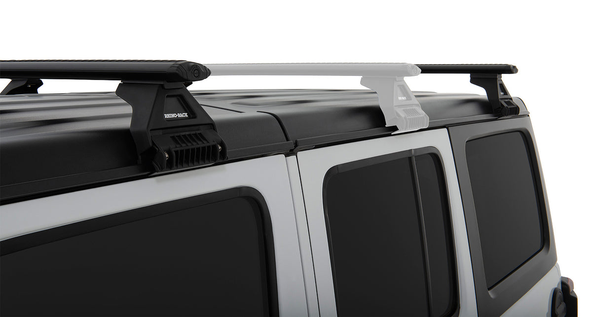 Rhino-Rack Vortex RL110 2 Bar Roof Rack Jeep Wrangler JL & Jeep 
