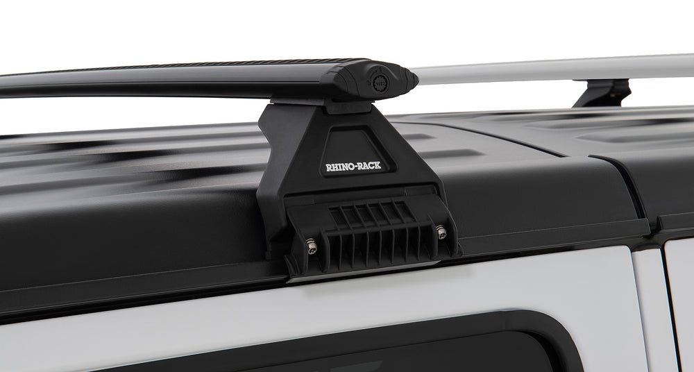 Rhino-Rack Vortex RL110 2 Bar Roof Rack Jeep Wrangler JL & Gladiator JT