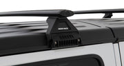 rhino rack crossbar system for the jeep wrangler jl