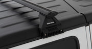 jeep wrangler cross bar gutter mounting rack system