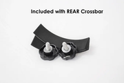 Exposed Racks 9704 Black Click-In Soft Top Roof Rack For Jeep Wrangler JKU