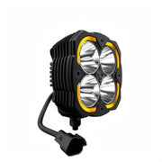 KC Hilites Flex Era 4 2-Light System 80w spot beam side view