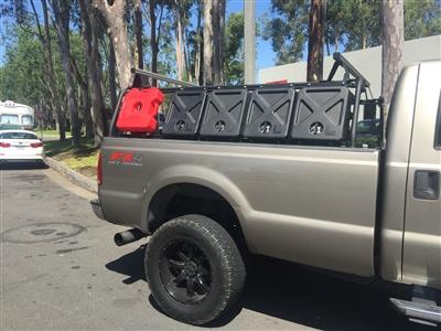 Leitner Active Cargo System ACS Classic For Ford F250 FX4 with 4 Gear Pods