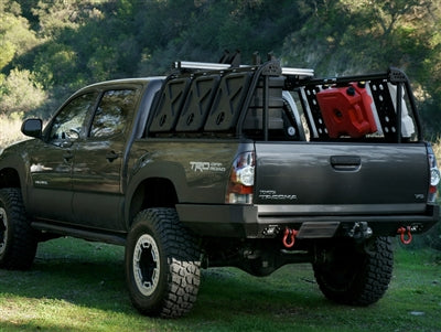 LEITNER DESIGN - ACTIVE CARGO SYSTEM - TOYOTA TACOMA LONG BED 2005-2015 Back View Gear Boxes