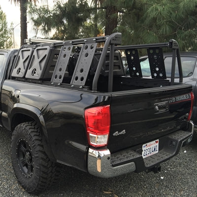 LEITNER DESIGN - ACTIVE CARGO SYSTEM - TOYOTA TACOMA LONG BED 2016+ Back View