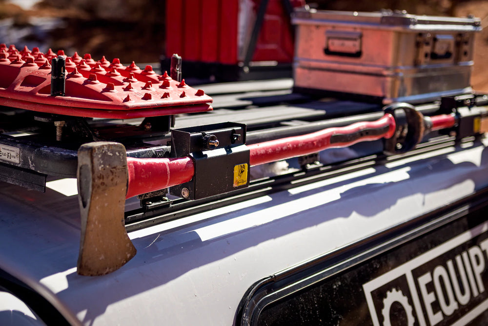 Roof Rack Kit For Land Rover Defender 90 - Lightweight Aluminum - by Eezi Awn