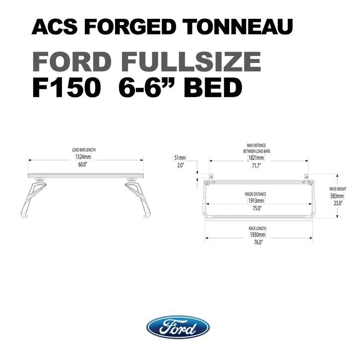 ACS Forged Tonneau For Ford Fullsize F150