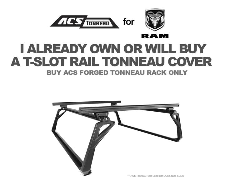 Active Cargo System Forged Tonneau Rack Only For RAM