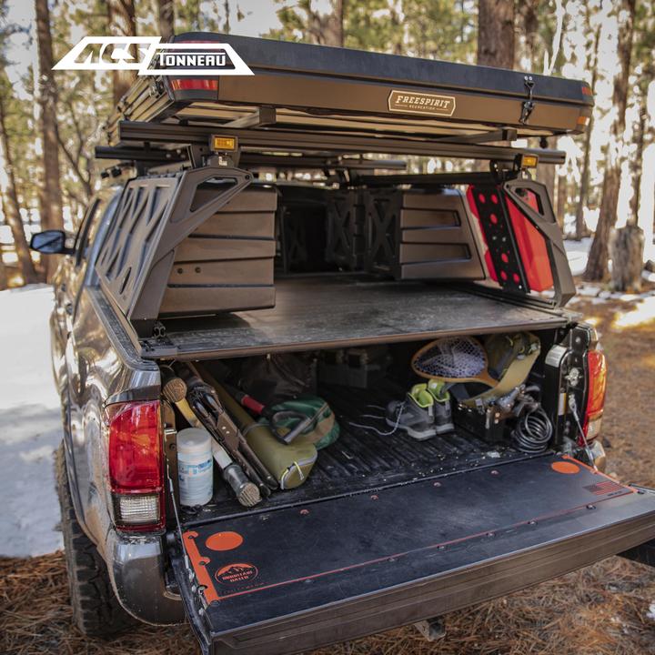 Leitner Designs ACS Forged Tonneau Rails Only With Accessories