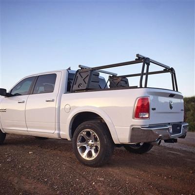 Leitner Active Cargo System ACS CLASSIC Bed Rack For DODGE RAM 1500 white with gear pods