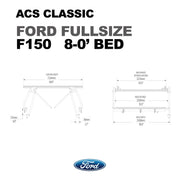 Leitner Active Cargo System ACS Classic For Ford F150 8 ft bed