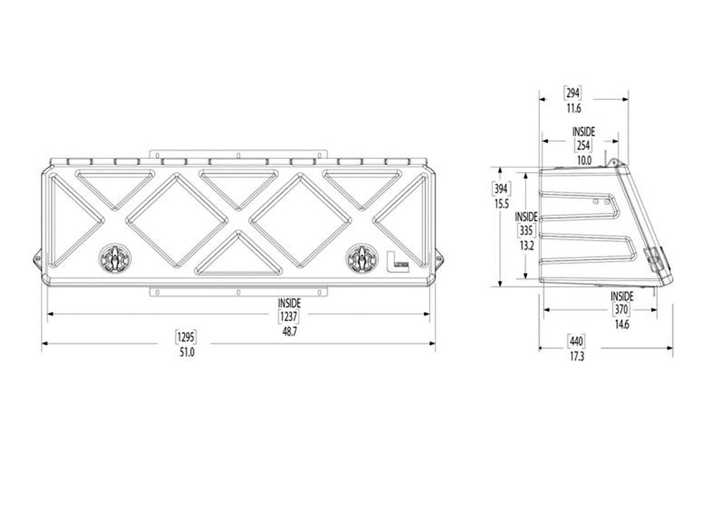 Leitner Designs Gear Pod XL Dims