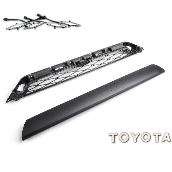 Front Grill With Light for Toyota 4Runner TRD Pro 2014-2019