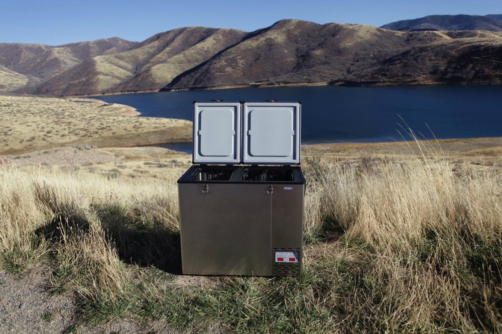 National Luna Double Door Fridge/Freezer - 2 Sizes