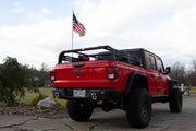 Mako Rear Bumper on Jeep Gladiator JT by Fishbone Offroad