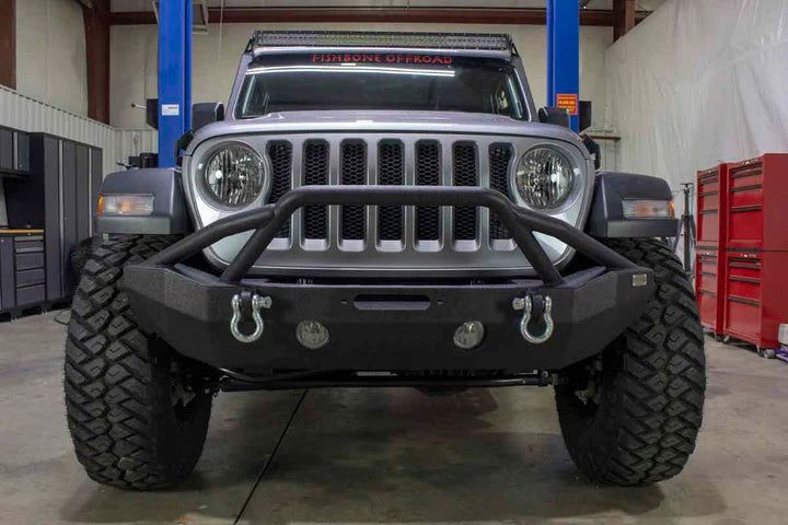 Front Winch Bumper Mid-Width for Jeep Gladiator/Jeep Wrangler