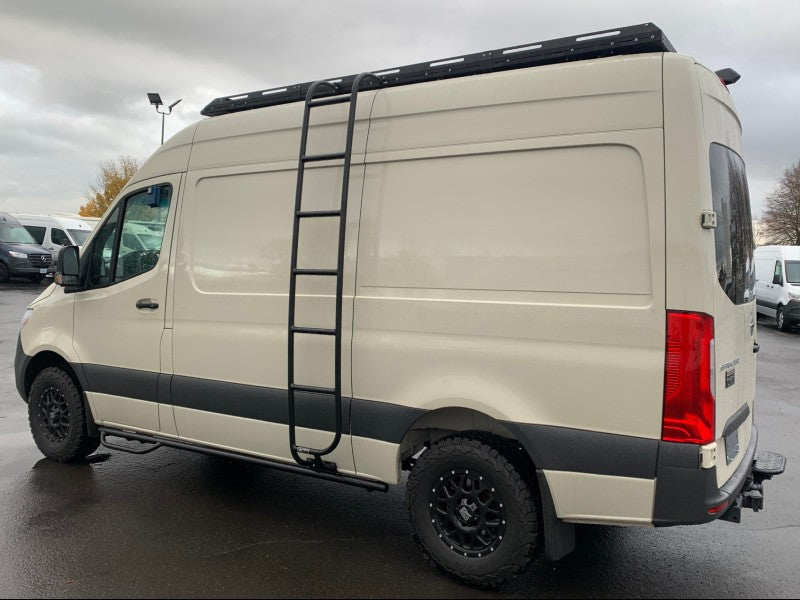 Sprinter Van With Modular Roof Rack With Ladder (Ladder is not included)