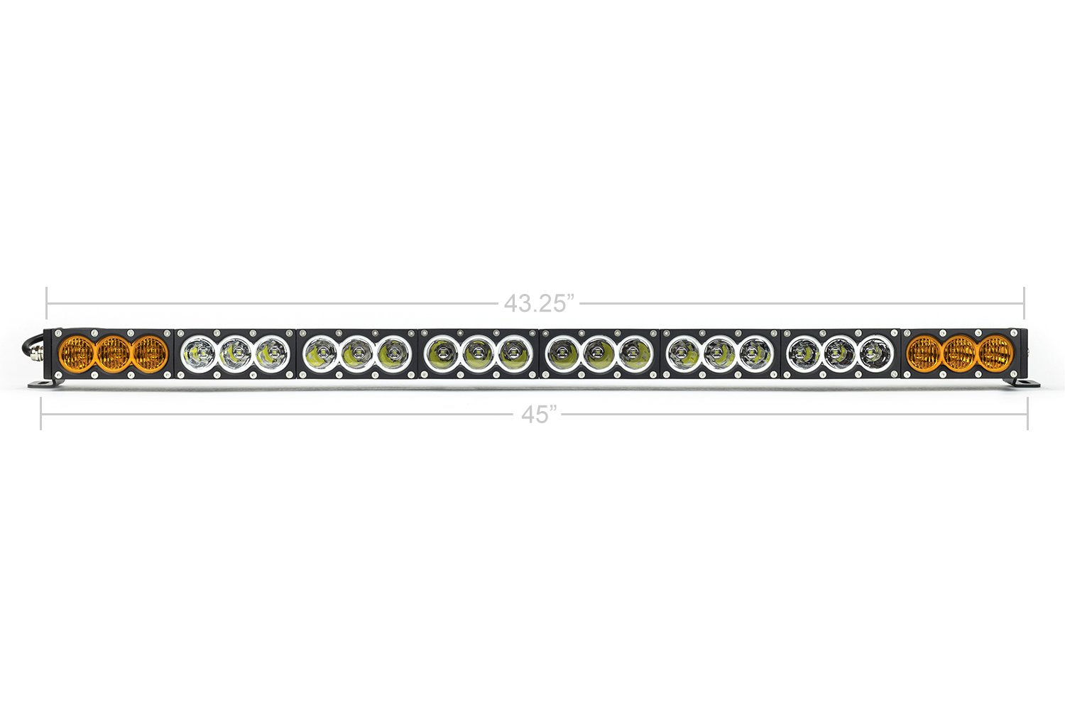 Cali Raised LED 43" Amber/White Dual Function LED Light