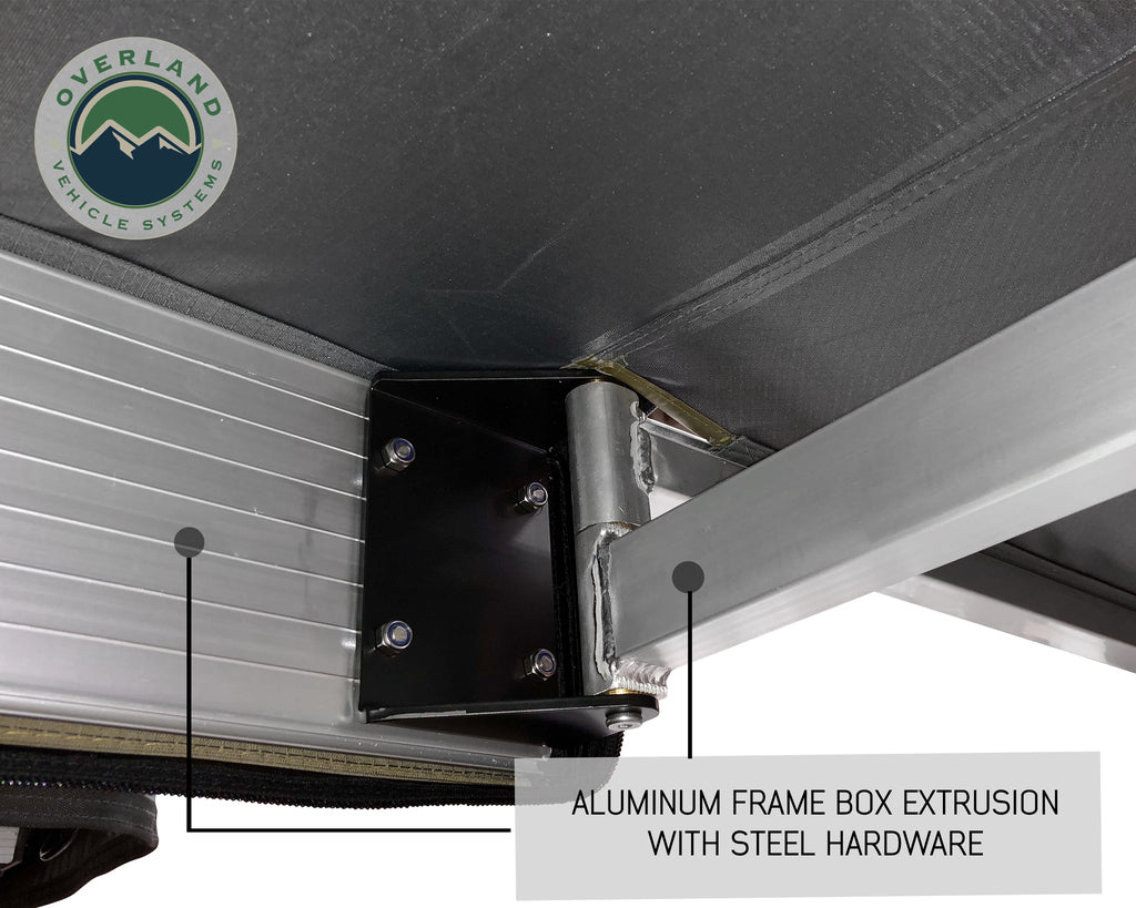Overland Vehicle Systems 270 Awning Aluminum Steel Frame