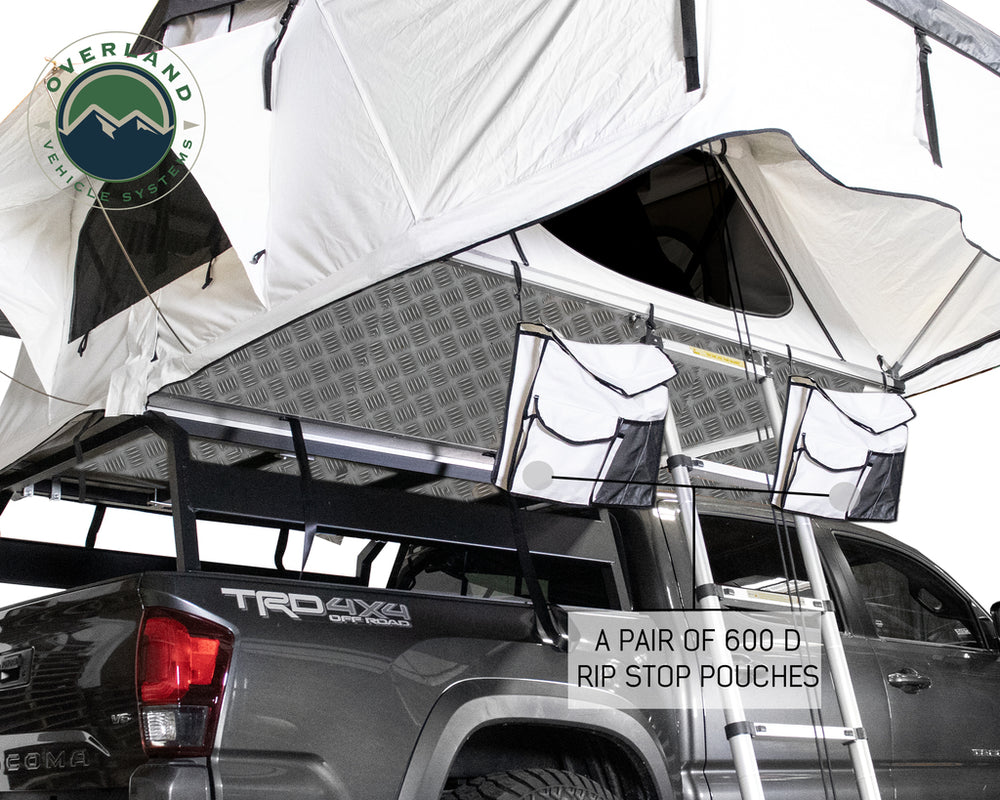 600D Rip Stop Pouches for Additional Storage for OVS Nomadic 3 Arctic White RTT