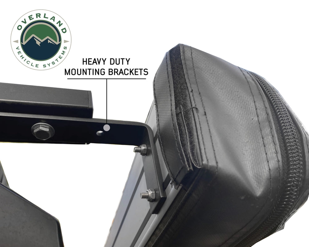 Overland Vehicle Systems Car Side Shower Room L-Bracket Mount for Easy Installation