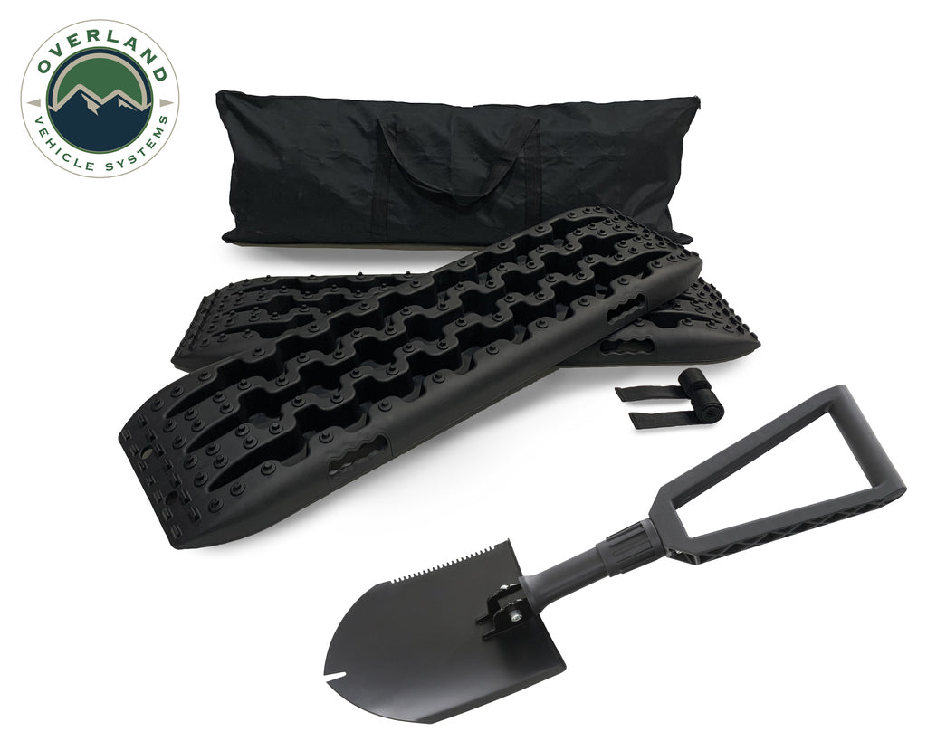 Overland Vehicle Systems Combo Pack Recovery Ramp and Utility Shovel