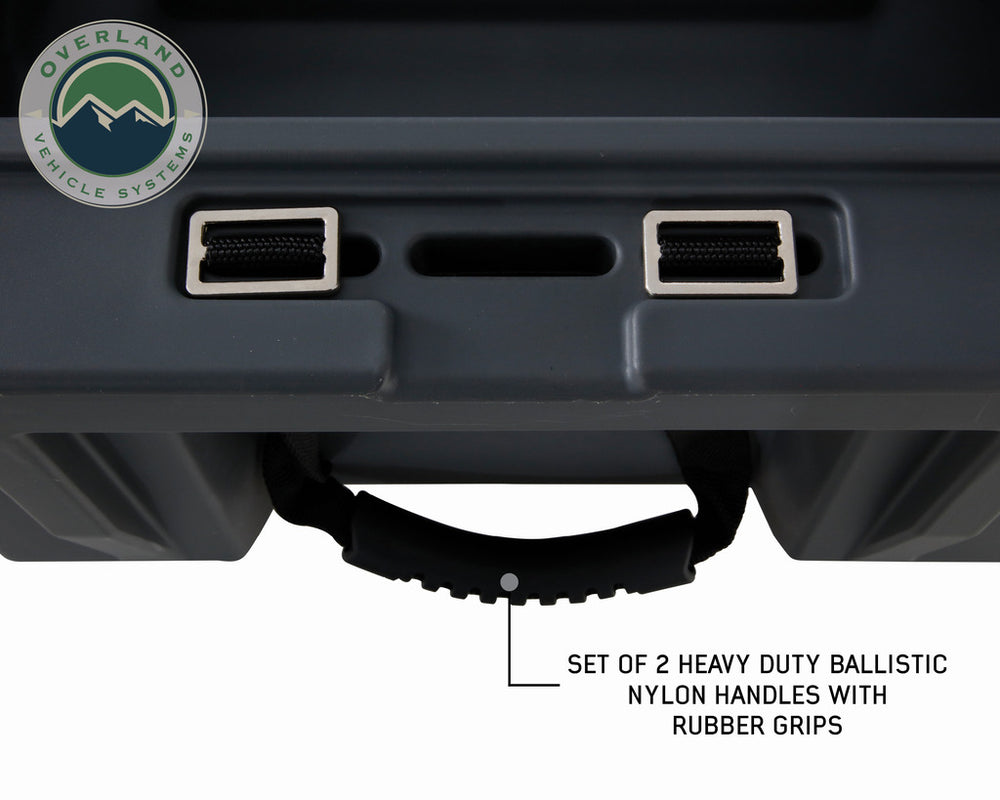 Overall Dry Box Storage 95 Quart Handles for Transport