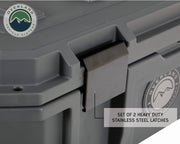Overall Dry Box Storage 95 Quart Stainless Steel Latches