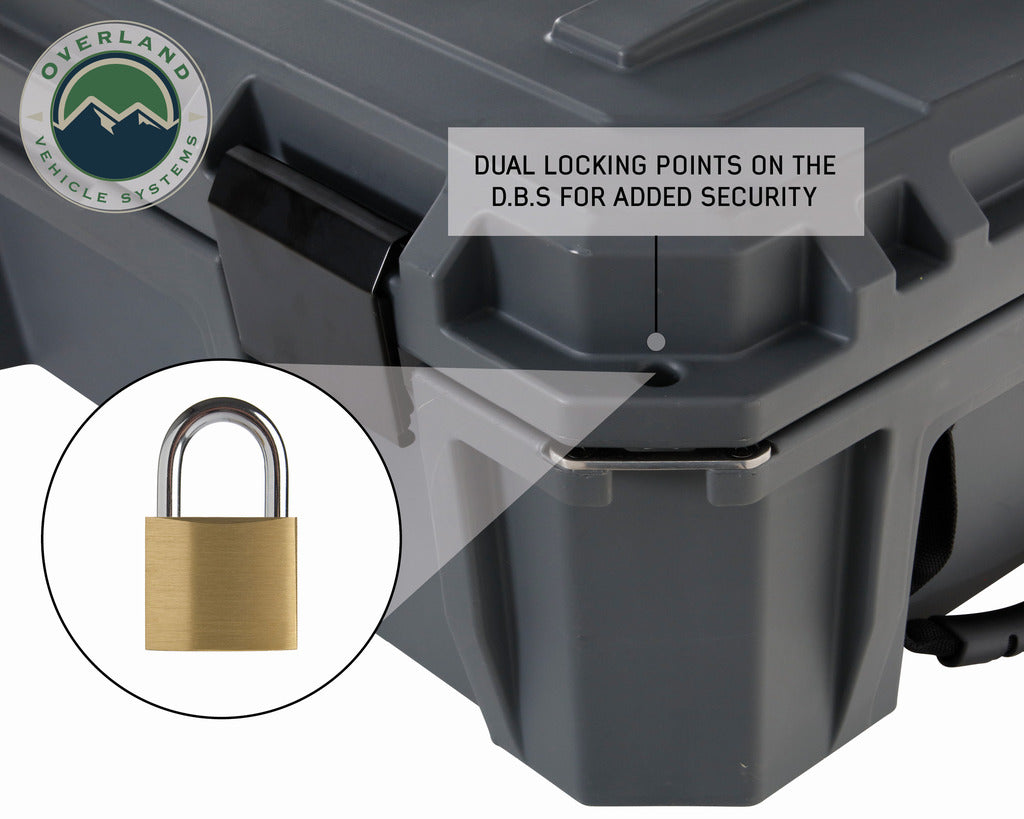 Overall Dry Box Storage 95 Quart Lock Provision