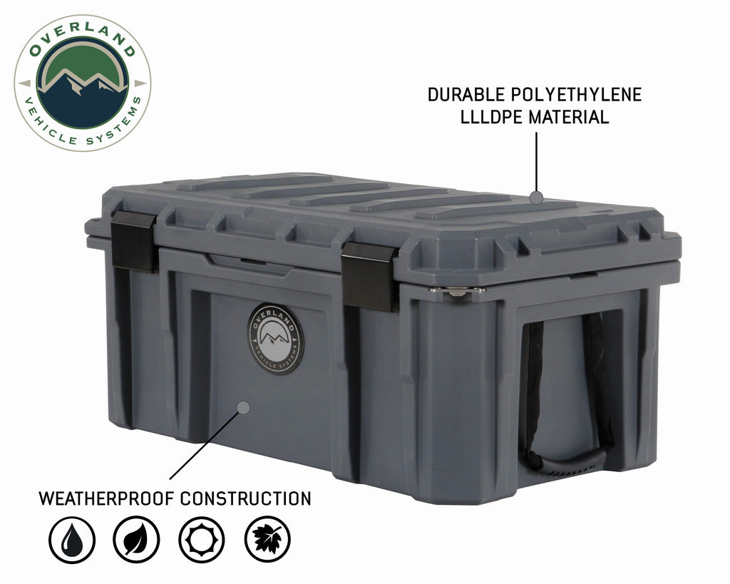 Overall Dry Box Storage 95 Quart  Material Construction