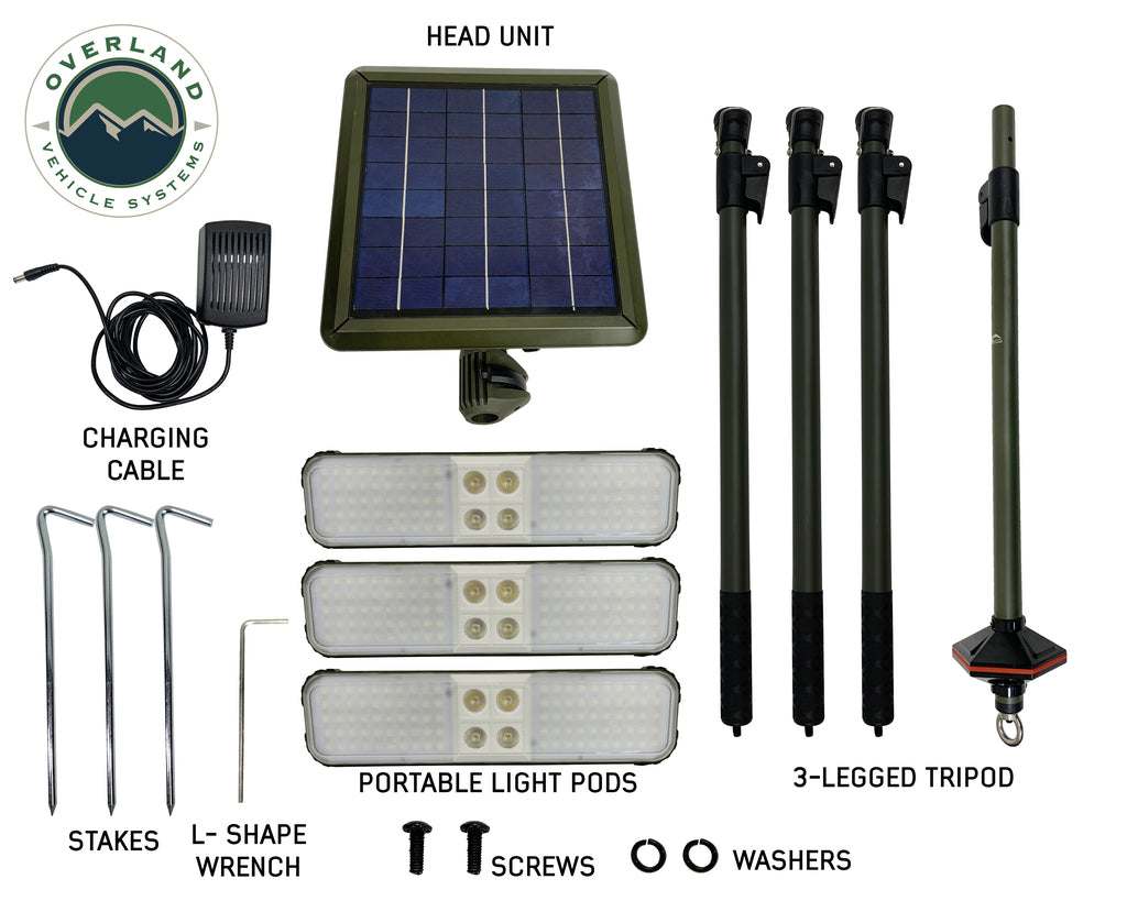 OVS Encounter Camping Light Package Inclusion