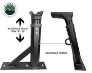 Adjustable Height Tower and Fully Customizable in Length according to preference