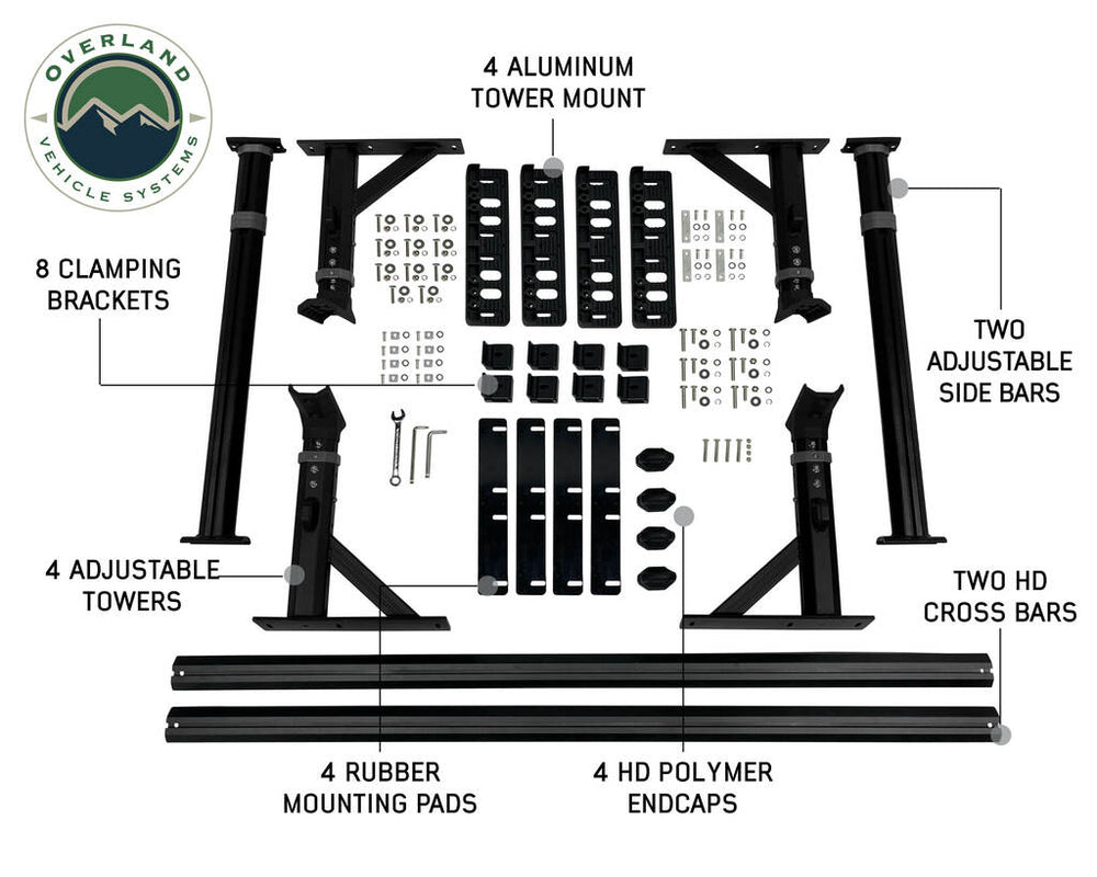 All Material Hardware inclusion for OVS Freedom Rack