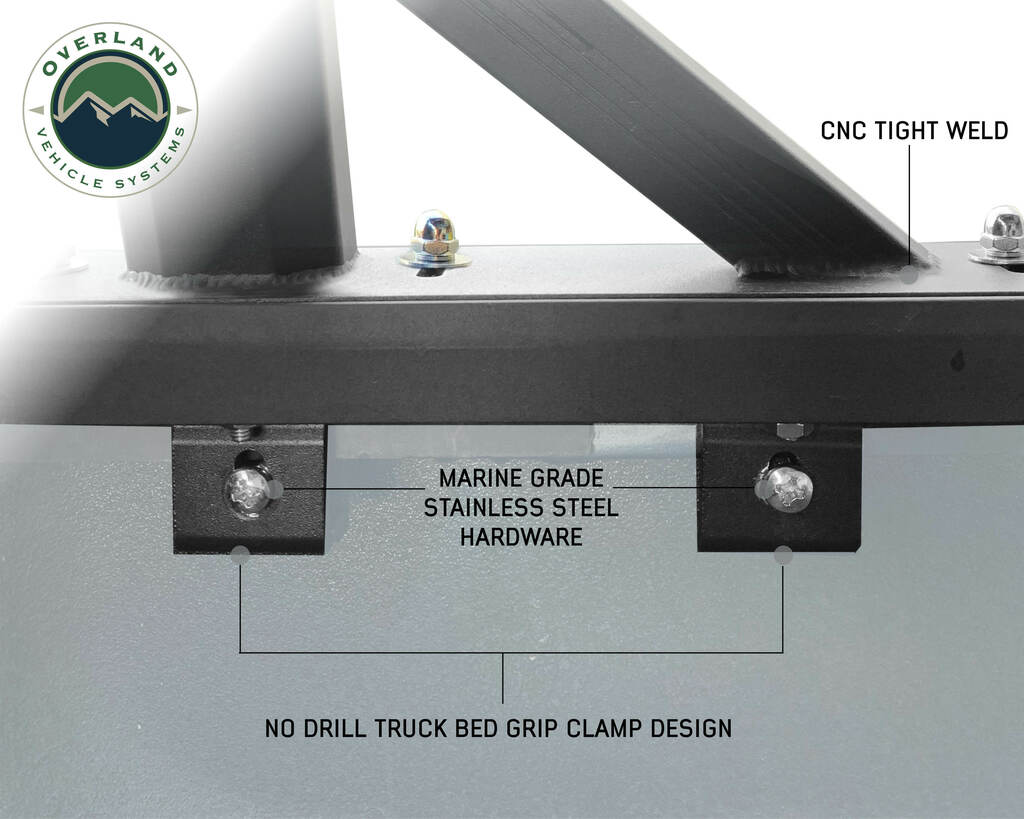 OVS No Drill Grip Clamp Design for easy installation for your Freedom Rack