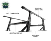 Overland Vehicle System Freedom Rack w/ Cross Bars & Side Supports