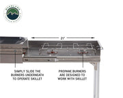 Overland Komodo Camp Kitchen Dual Propane Burner