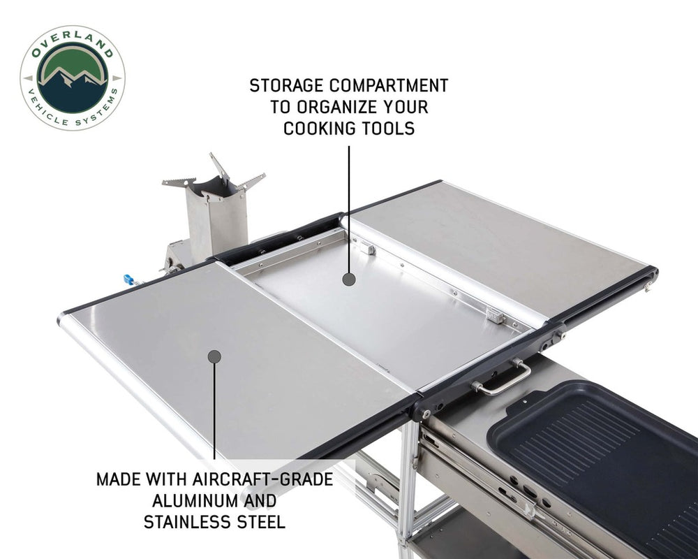 Overland Komodo Camp Kitchen Extra Storage Space