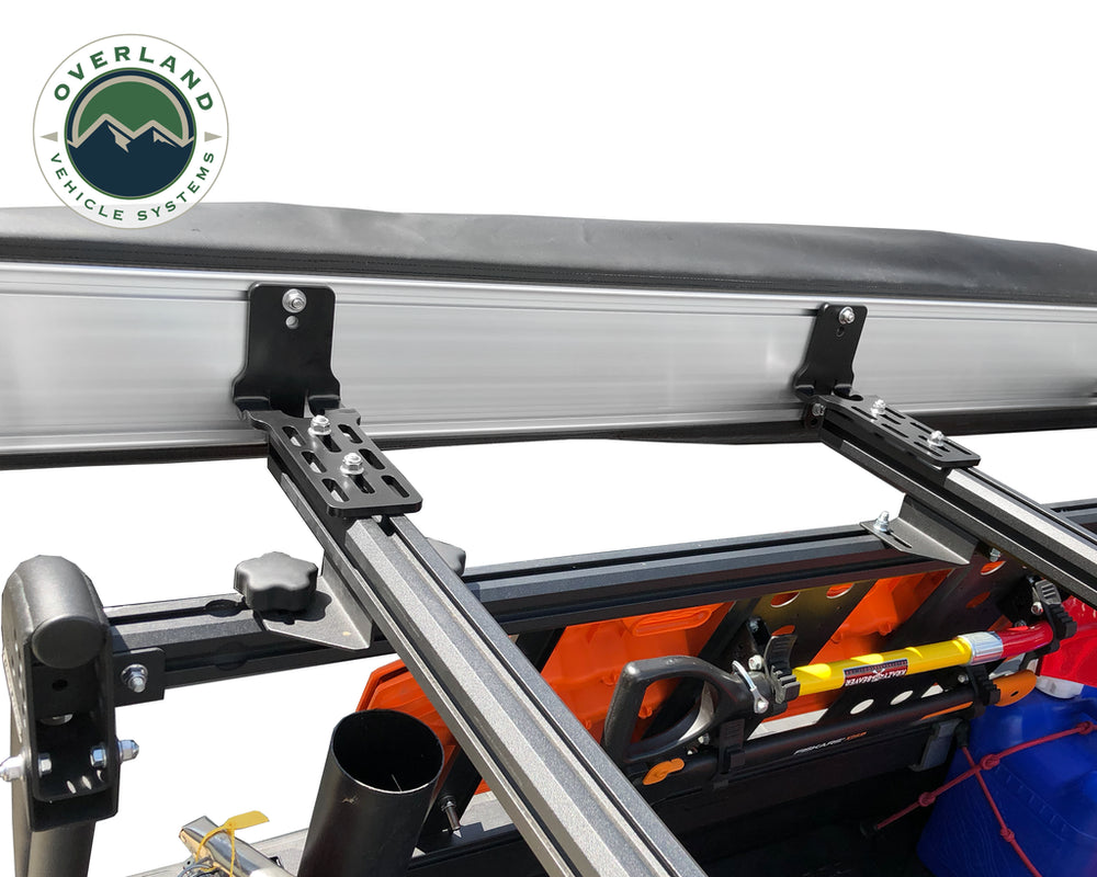 Overland Vehicle Systems Nomadic 180 Awning Rack Installation