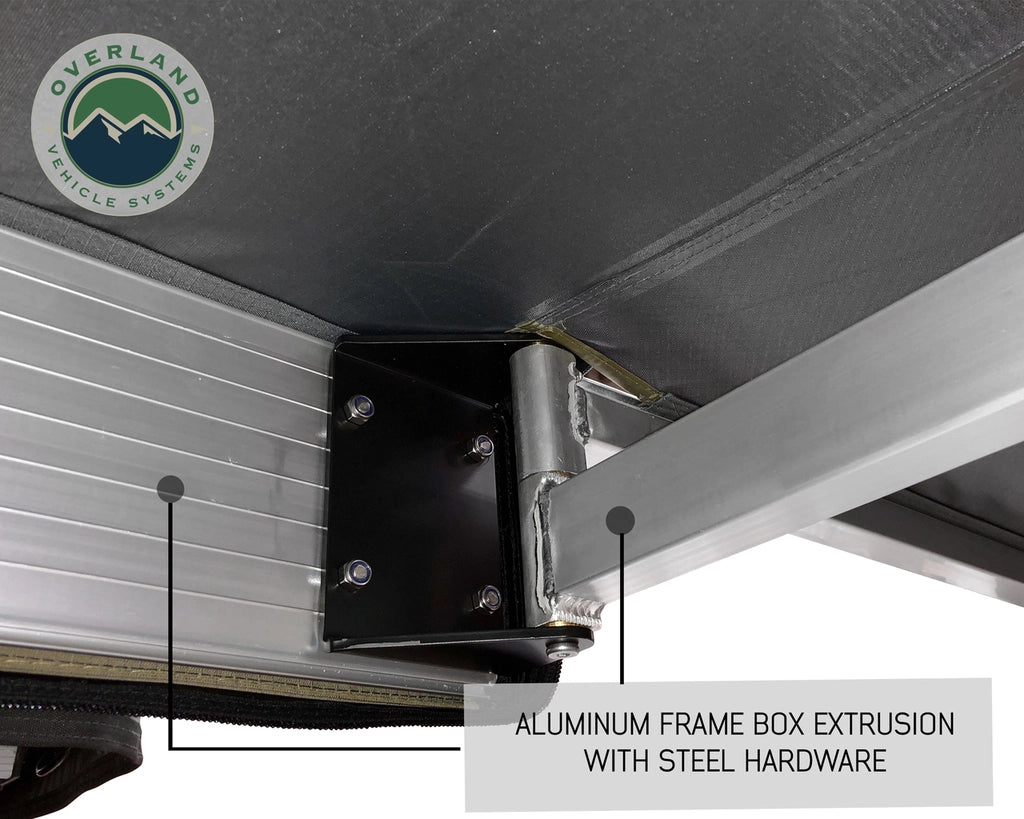 OVS 270 Awning for Mid-High Roofline Van Frame Box Extrusion
