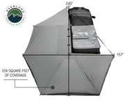 Overland Vehicle Systems 270 Awning for Mid-High Roofline Van
